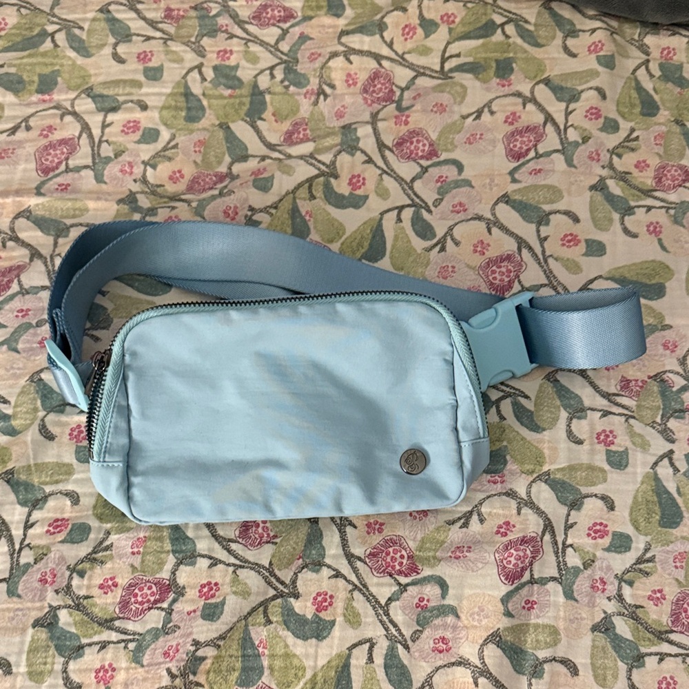 Light Blue Belt Bag